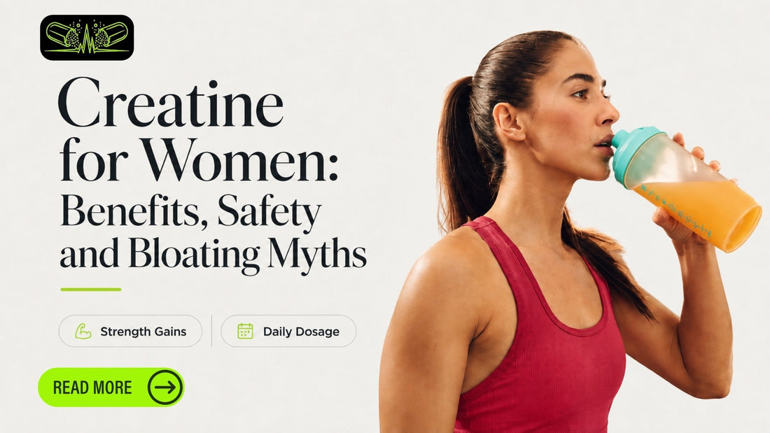 Creatine For Women: Benefits, Safety and Bloating Myths