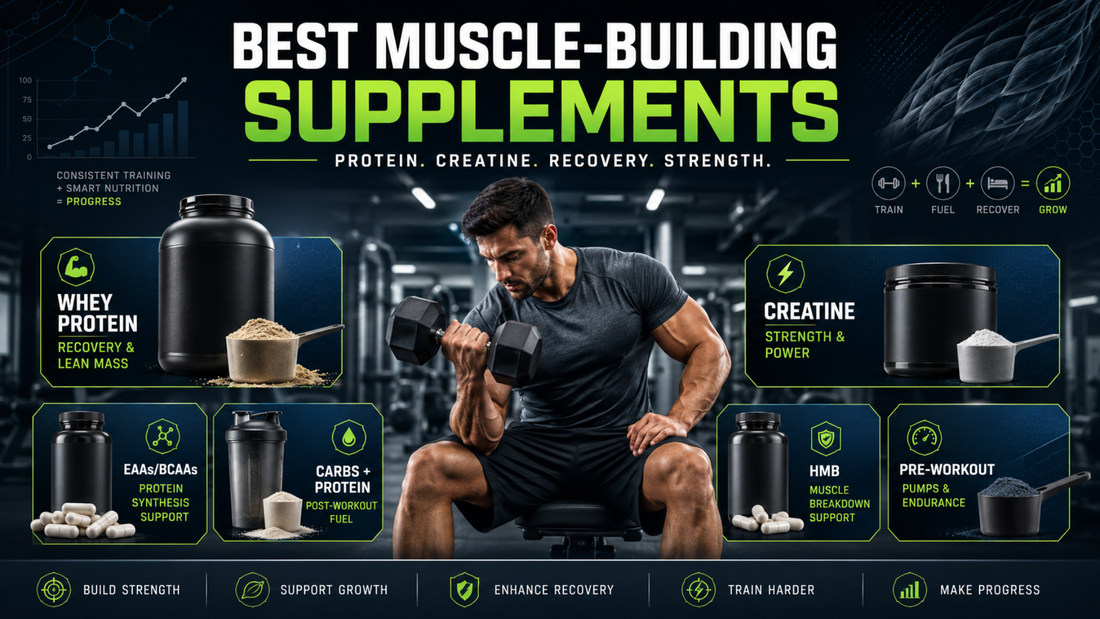 What is the best muscle-building supplement?
