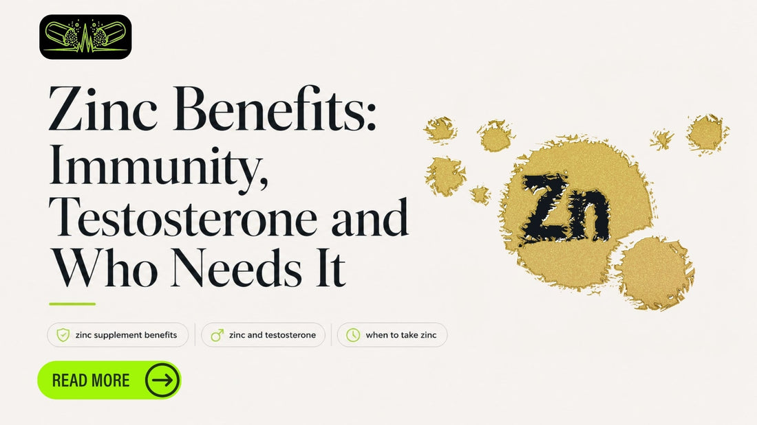 Zinc Benefits: Immunity, Testosterone and Who Needs It