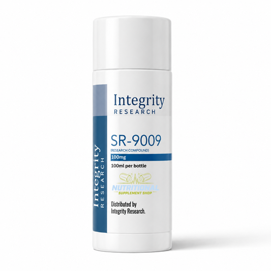 Integrity Research topical SR-9009 research lotion 100mg in 100mL pump bottle