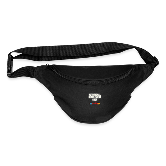 Old School Bodybuilding Fanny Pack - black