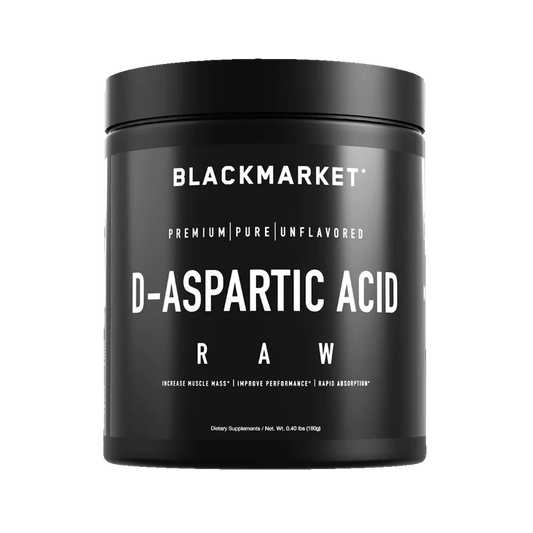 Blackmarket: Raw D-Aspartic Acid | 180g - Supplement Shop