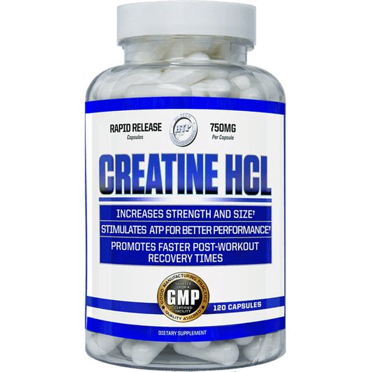 Hi-Tech Creatine HCl Capsules: Pure 750mg Strength Booster for Peak Training - Supplement Shop