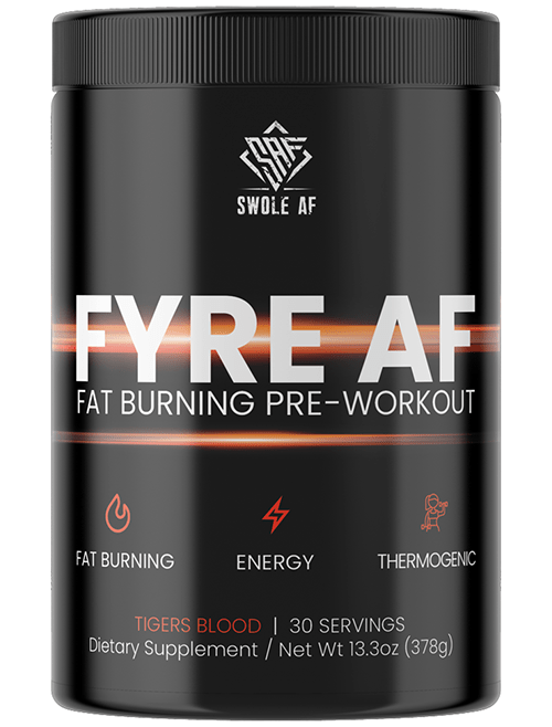 Swole AF - Fyre AF Fat Burning Pre Workout | 378g - Supplement Shop