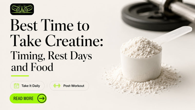 Best Time to Take Creatine: Timing, Rest Days and Food