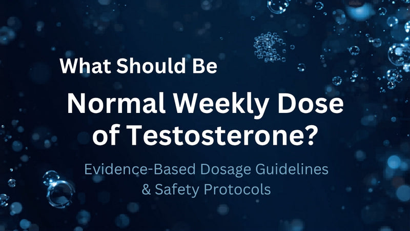 What Should be Normal Weekly Dose of Testosterone?