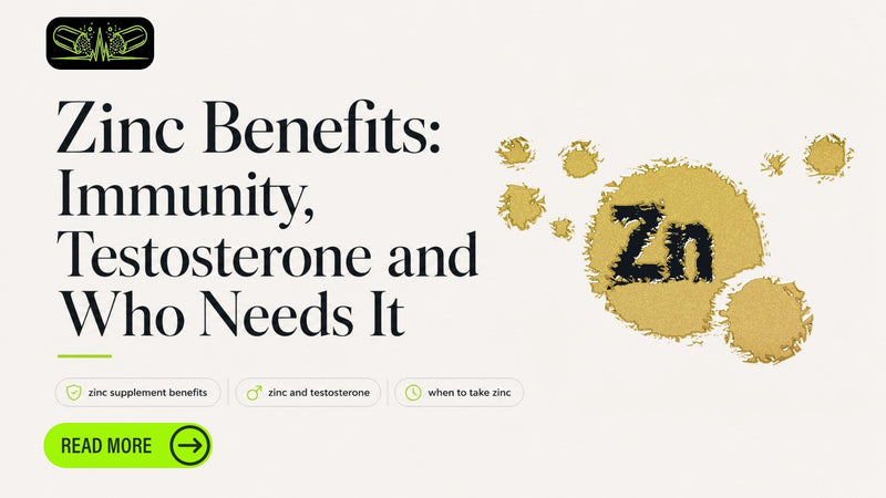 Zinc Benefits: Immunity, Testosterone and Who Needs It