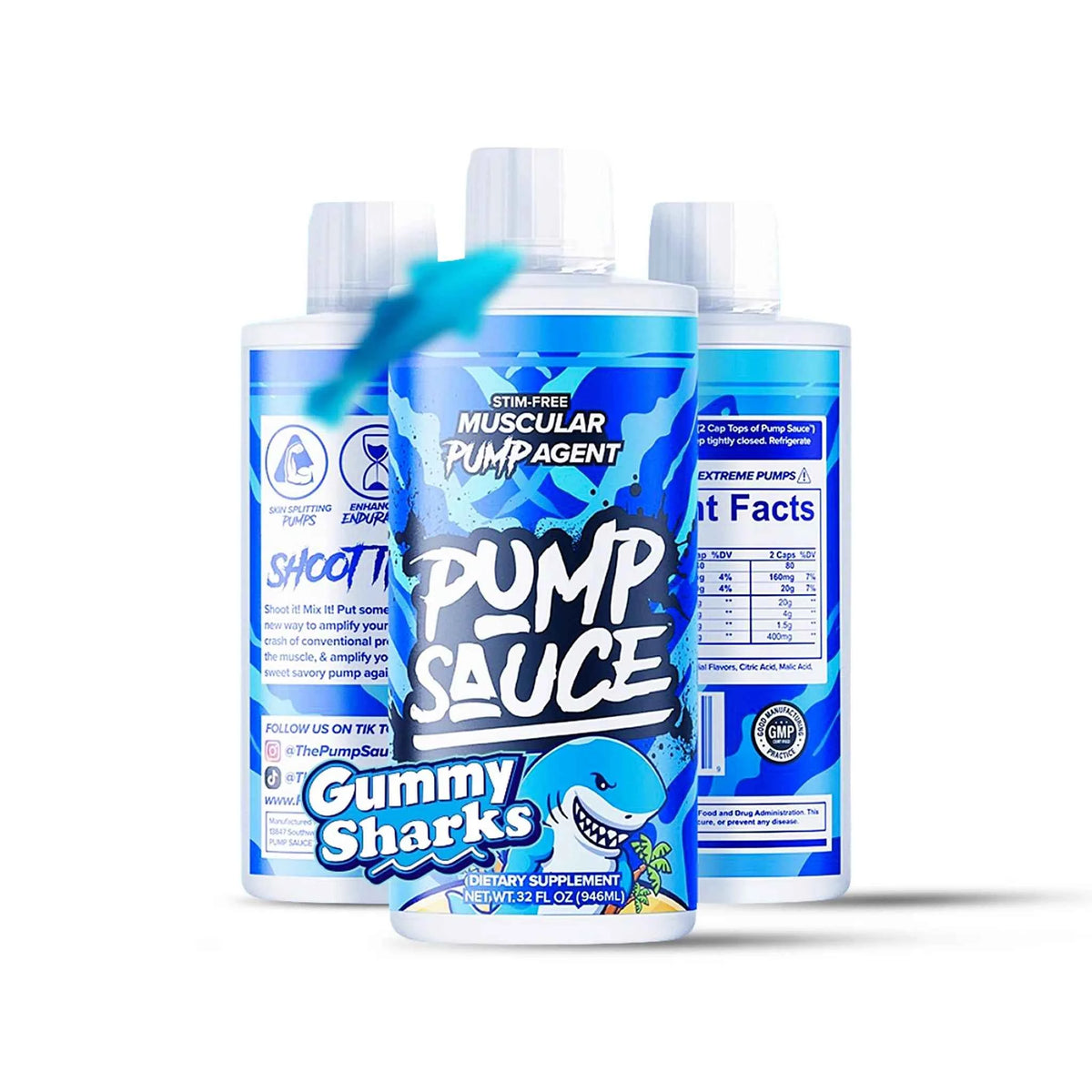 Pump Sauce Liquid Pre Workout - Stim Free