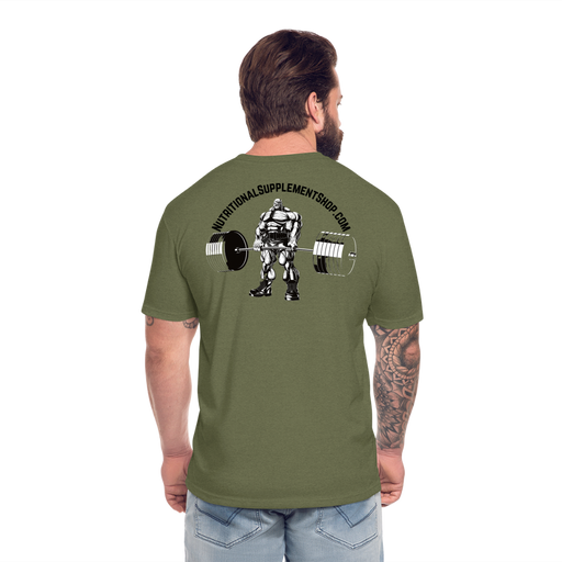 NSS Athletic Fit T-Shirt - heather military green