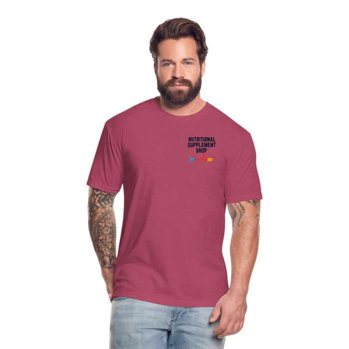 NSS Athletic Fit T-Shirt - heather burgundy