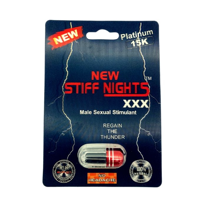 New Stiff Nights XXX 15k - 1 Capsule