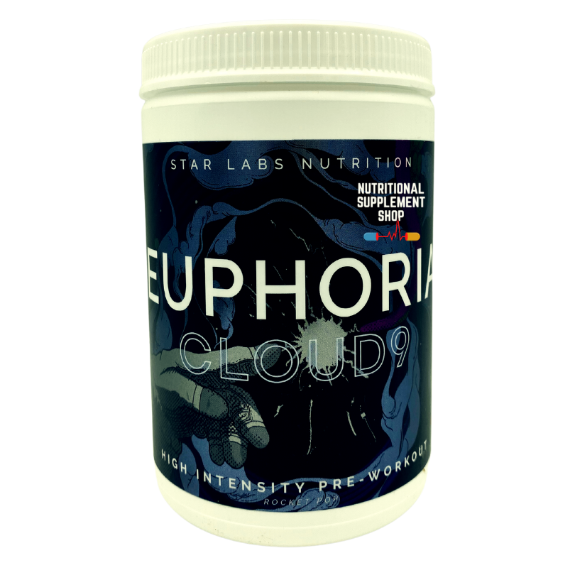 Jar of Euphoria Pre Workout by Star Labs Nutrition