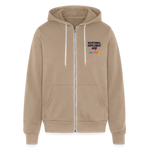 NSS Premium Unisex Zip Up Hoodie - tan