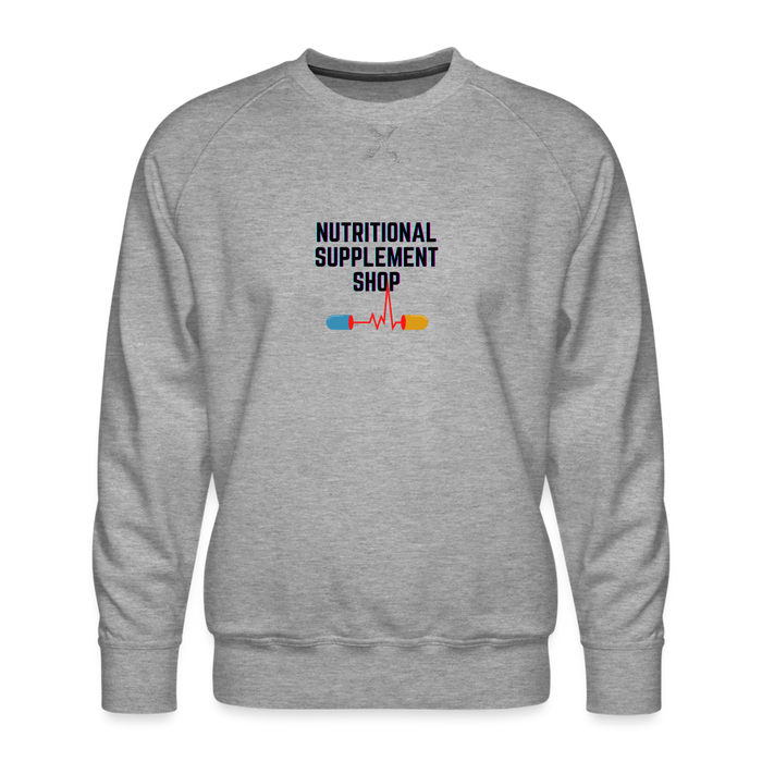 NSS Men's Crew Neck - heather grey