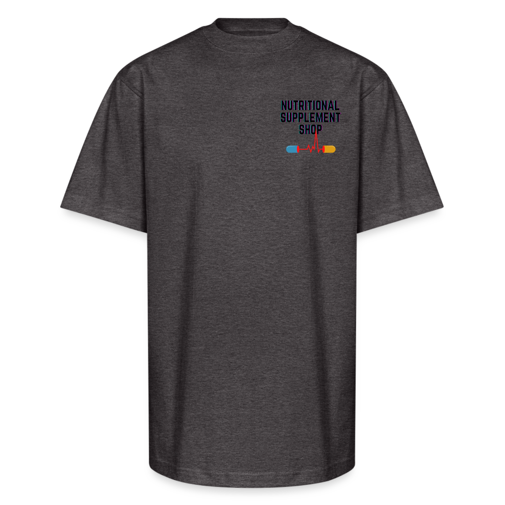 NSS Oversized Gym T-Shirt - charcoal grey