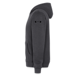 NSS Premium Unisex Zip Up Hoodie - charcoal grey