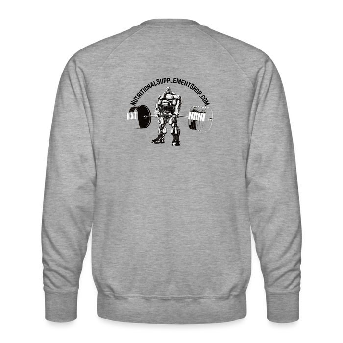 NSS Men's Crew Neck - heather grey