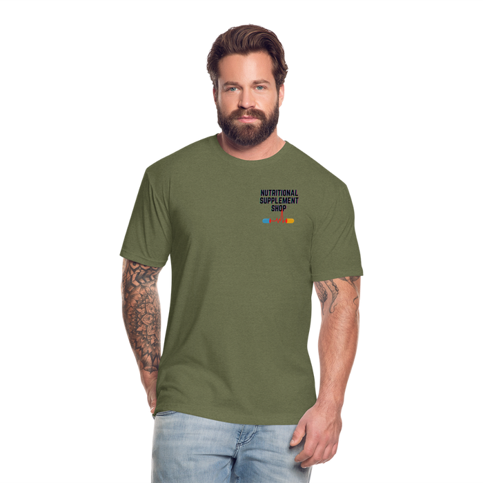 NSS Athletic Fit T-Shirt - heather military green