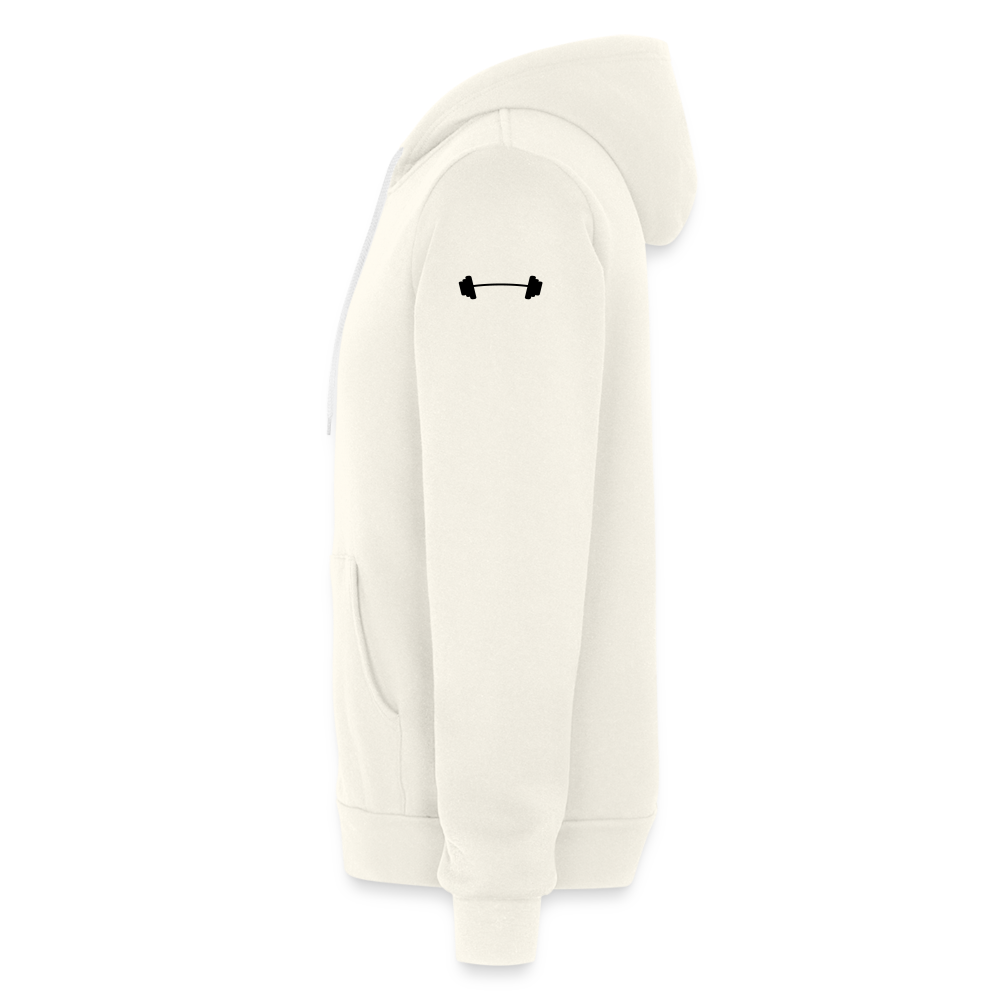 NSS Premium Unisex Zip Up Hoodie - vintage white