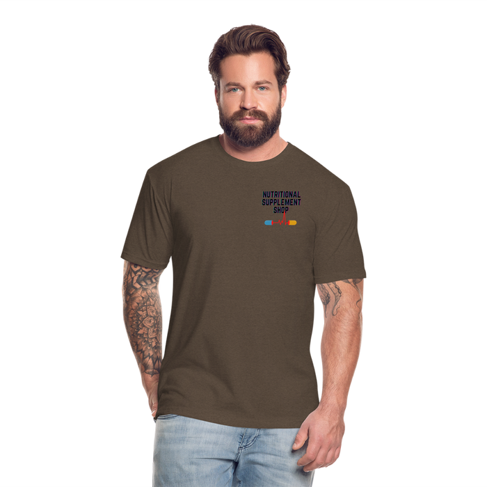 NSS Athletic Fit T-Shirt - heather espresso