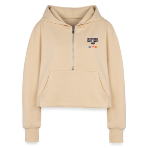 NSS Half Zip Cropped Hoodie