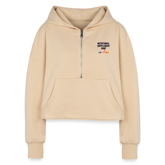 NSS Half Zip Cropped Hoodie