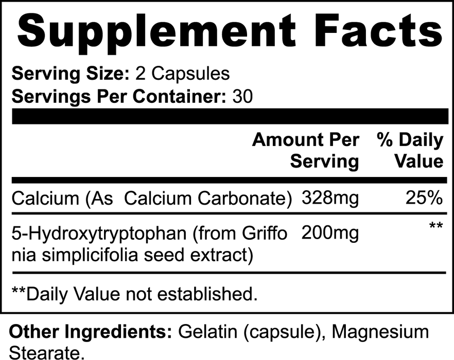 5-HTP  200mg | 60 Capsules