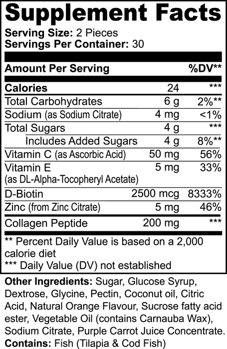 Collagen Gummies - 60 Gummies