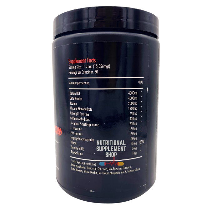 Bad Habits Pre Workout | Iron Headz Sports Nutrition | 460g