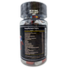 Bottle of KJ Labs Test Battery showing Supplement Facts for natural testosterone enhancement, sealed with 60 capsules.