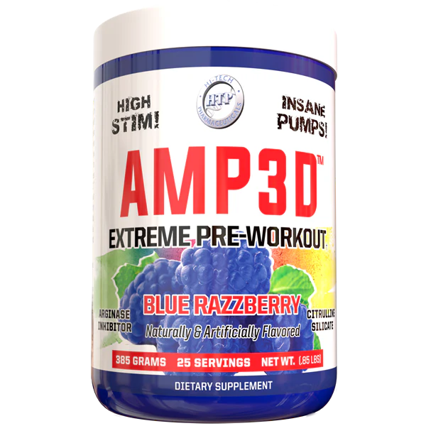 Amp3d® Pre Workout Supplement