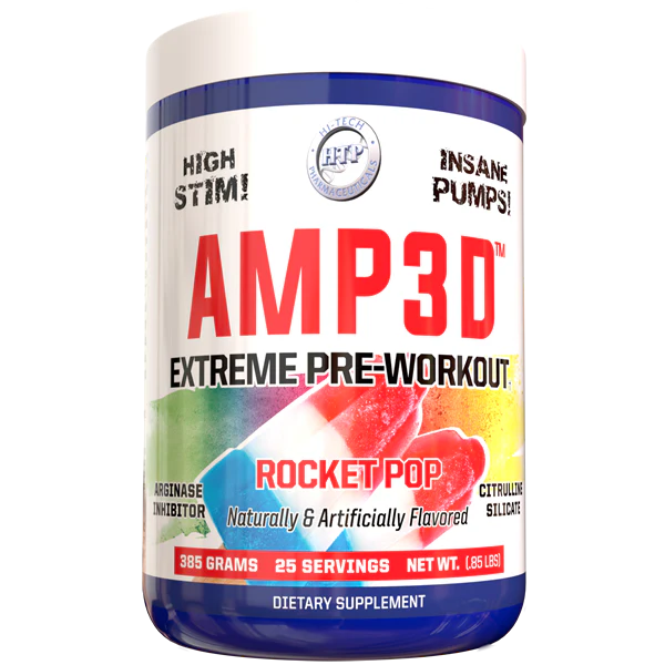 Amp3d® Pre Workout Supplement