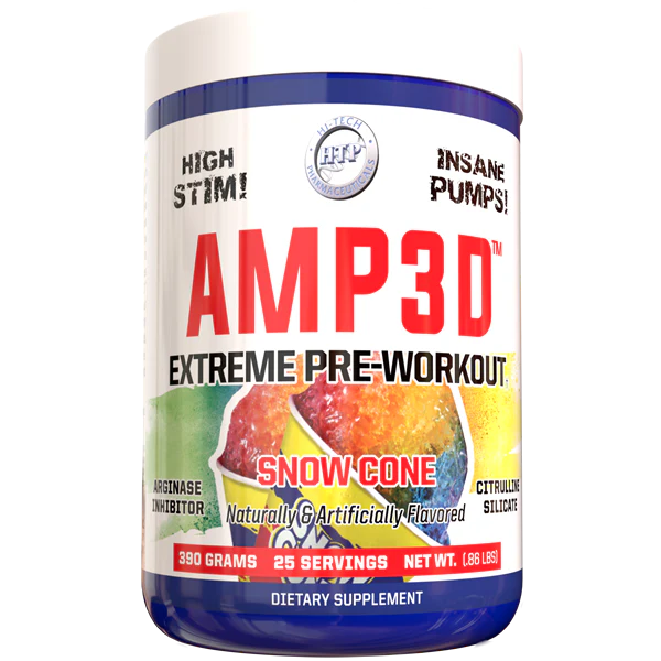 Amp3d® Pre Workout Supplement