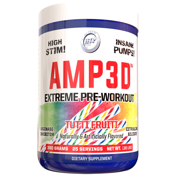 Amp3d® Pre Workout Supplement