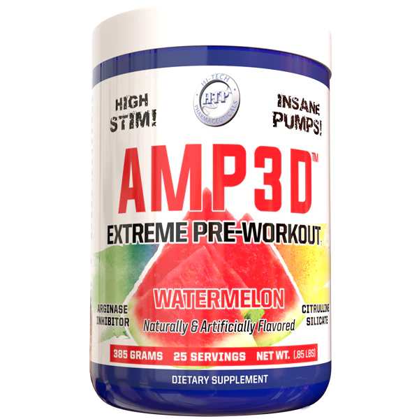 Amp3d® Pre Workout Supplement