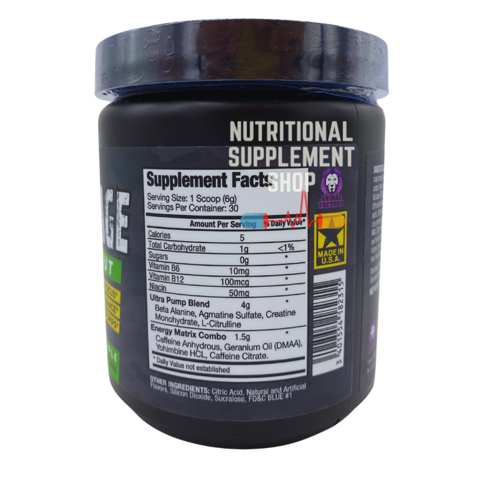 Animal Rage Pre Workout Ingredients - WORKOUT CARDIO ROUTINE