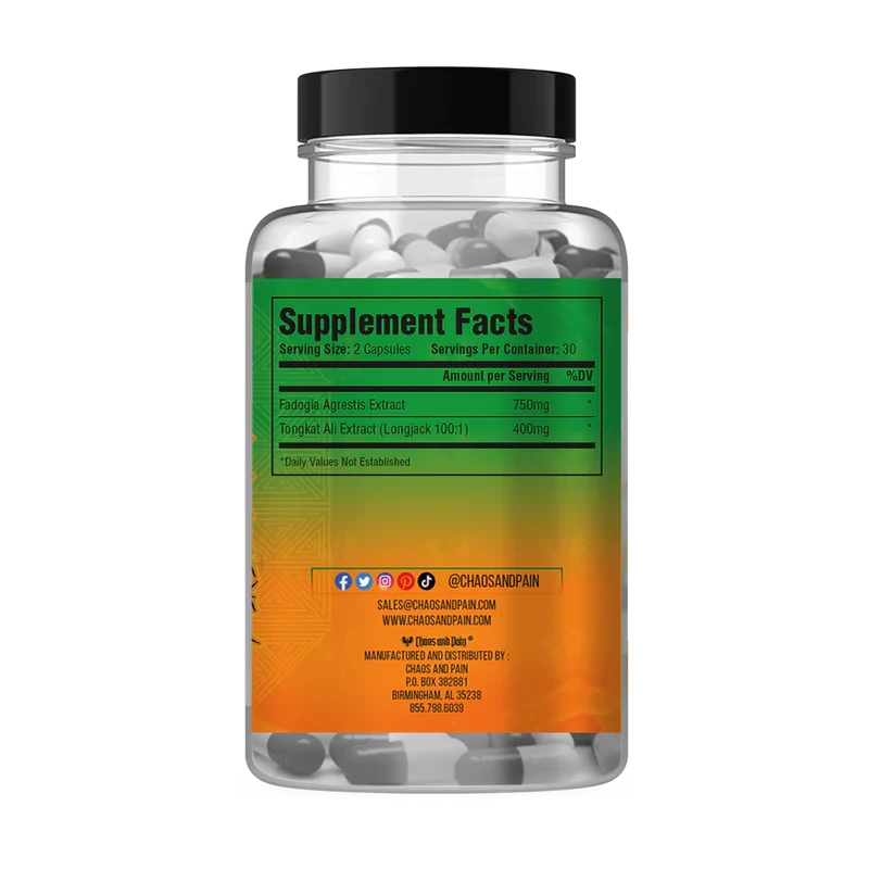 Chaos and Pain - Chemical FT - Fadogia and Tongkat