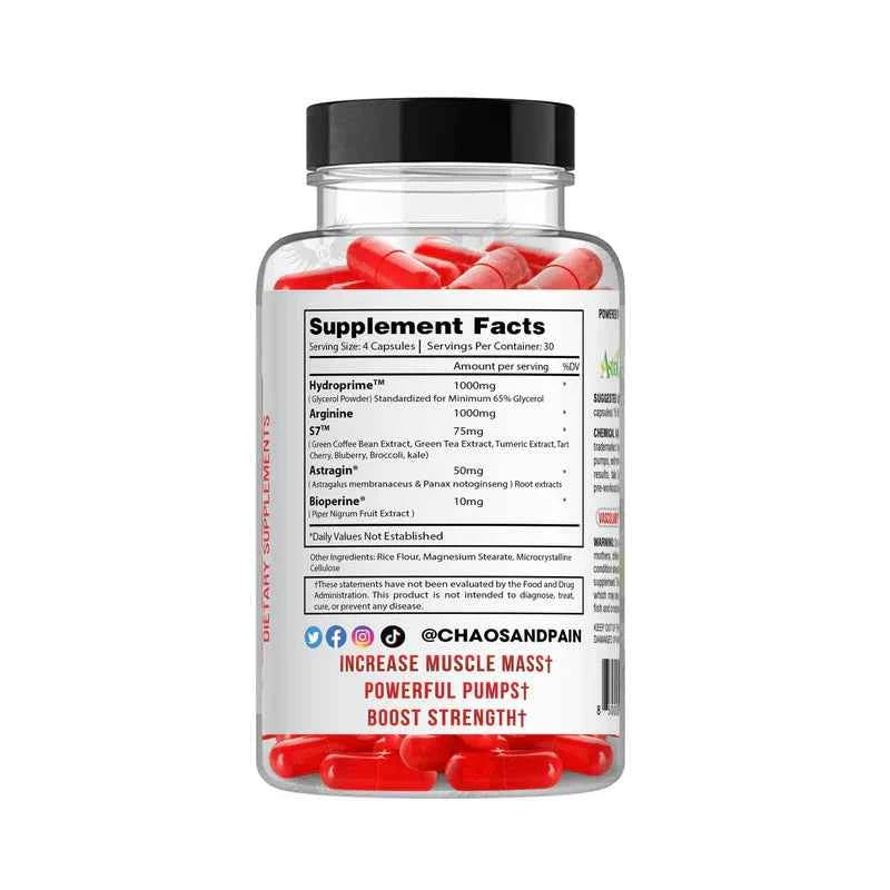 Chaos and Pain: Chemical N.O.-Pump