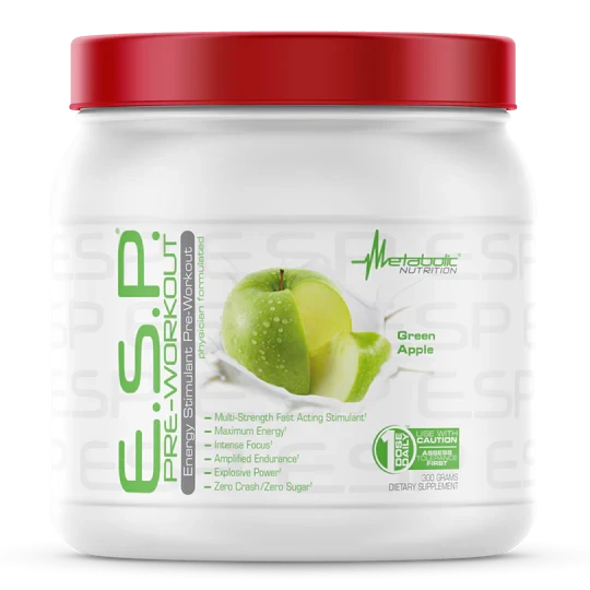 Metabolic Nutrition - E.S.P. Pre Workout - 90 Servings