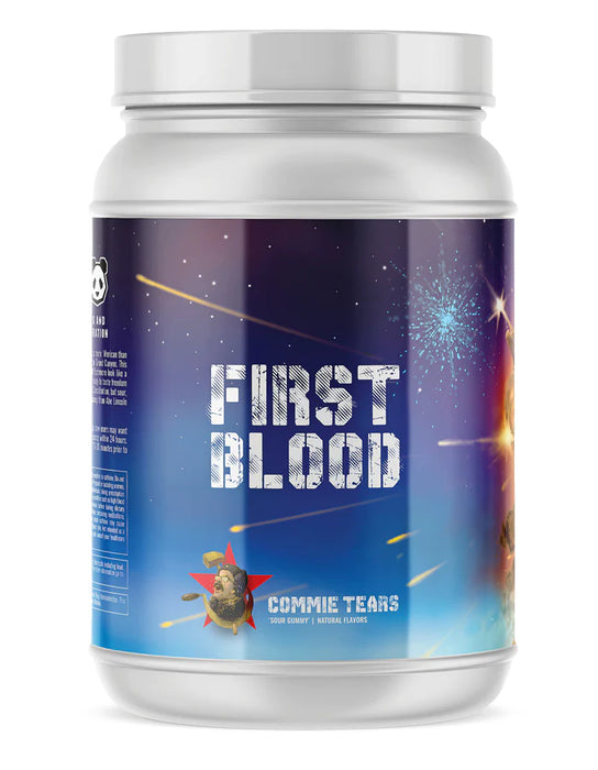 FIRST BLOOD Pre Workout - A Panda Supplements | Merica Labz