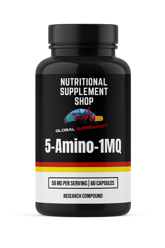 Bottle of Global supremacy 5-amino-1-mq