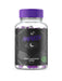 A bottle of ET Labz Awaken nootropic supplement with a purple cap and label featuring an eye design, indicating mental clarity.