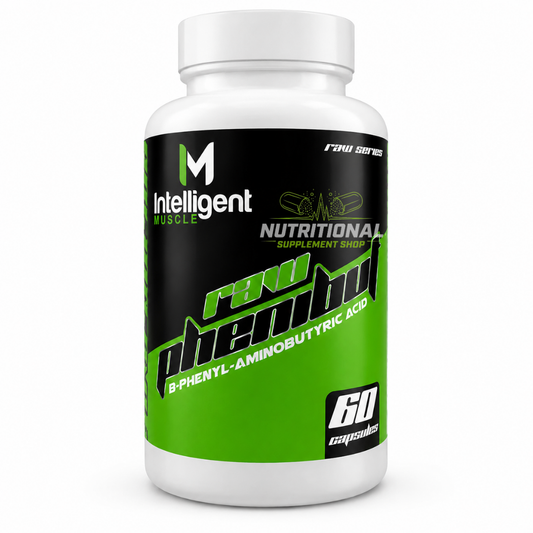 Phenibut 500mg capsules research compound bottle