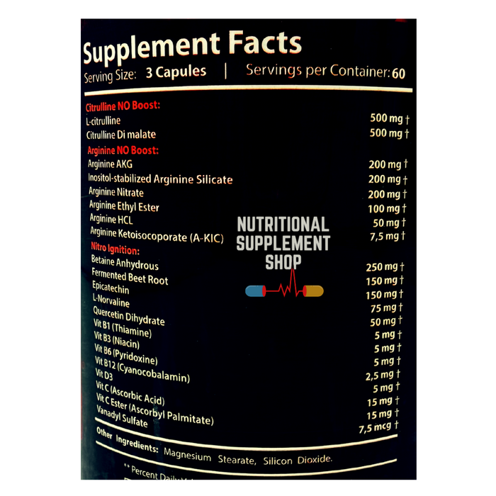 Lock Lab Ingredients KJ Labs - Blood Flow Capsules — NSS