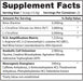 Supplement facts for AMP3d Pre Workout by Hi-Tech Pharmaceuticals, detailing ingredients per serving including Beta-Alanine, L-Citrulline Silicate, L-Citrulline, N.O. Amplification Matrix, Anabolic Cell Volumizer, and Neurogenic Energizers.