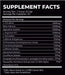 Supplement Facts panel for Legit Pharm Legit Pre 2025 formula, showing a detailed ingredient list including L-Citrulline (5000mg), Beta Alanine (3200mg), L-Tyrosine (2000mg), Agmatine Sulfate (500mg), Caffeine Anhydrous (300mg), DMHA (225mg), and Alpha Yohimbine (2.5mg), among other stimulants and nootropics.