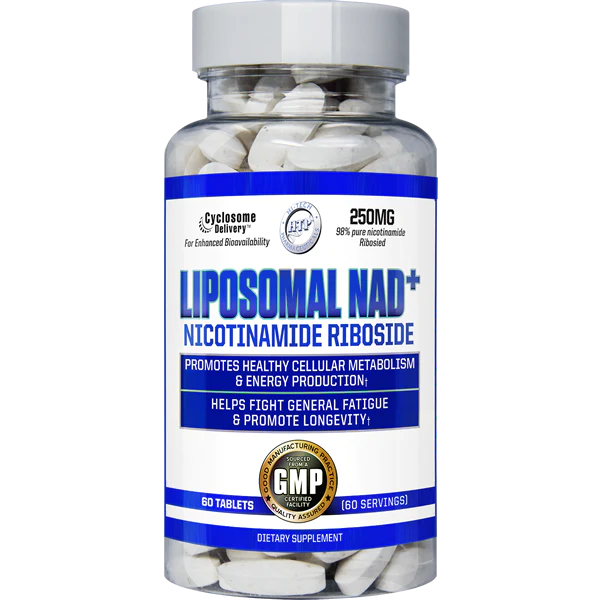 Bottle of Liposomal NAD+ Tablets