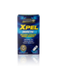 Image of the MHP Xpel Diuretic product box. The box is blue with the MHP logo at the top and the words 'Xpel Diuretic' prominently displayed in the center. It is described as a 'Maximum Strength Herbal Diuretic' that promotes rapid water loss, reduces bloating, and supports weight loss. The packaging also mentions that it contains 80 capsules and has sold millions of units.