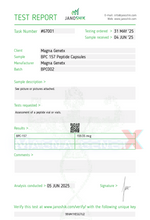 Magna Genetx - BPC-157 Capsules - Lab Certified - 320mcg