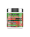 Meta-Com Meta-Human Assault pre-workout supplement in Mega Melon flavor, featuring 25 servings, highlighting ultra energy, insane focus, and powerful pumps on a vibrant red and green label.